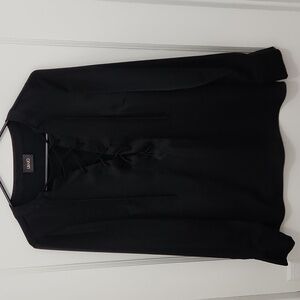 Liu Jo Black Longsleeve Blouse Size Medium